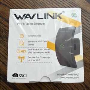 Wavlink 300Mbps WiFi Range Extender Booster 802.11n WL-WN519N2